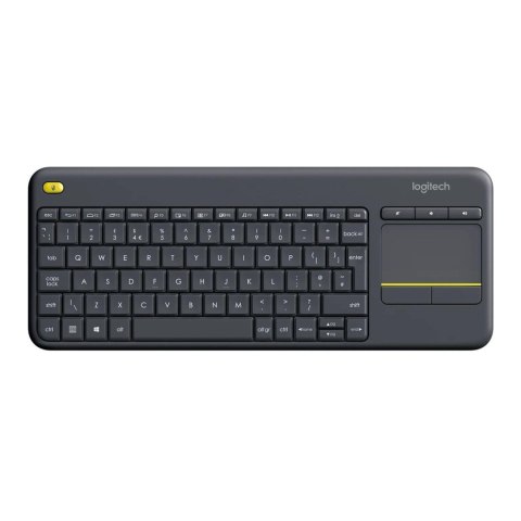 Klawiatura bezprzewodowa Logitech K400 Plus czarna