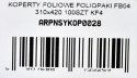 KOPERTY FOLIOWE FOLIOPAKI FB04 310X420 100SZT KF4