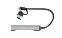 I-tec Hub USB-C/USB-A Metal 1x USB 3.0 + 3x USB 2.0