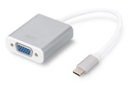 Kabel adapter DIGITUS VGA 1080p FHD na USB 3.0 Typ C, aluminiowy