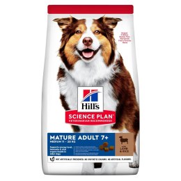 HILL'S Canine Mature Adult 7+ Lamb & Rice - sucha karma dla psa - 14kg
