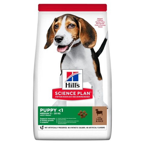 HILL'S Canine Puppy Lamb & Rice - sucha karma dla psa - 14kg