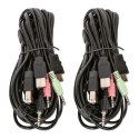 MANHATTAN PRZEŁĄCZNIK KVM HDMI/USB 2X1 DUAL-MONITO