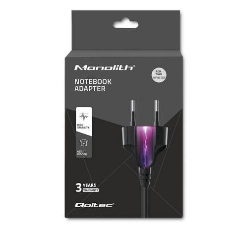 Qoltec Zasilacz do laptopa Asus 65W | 19V | 3.42A | 5.5*2.5