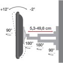 TECHLY UCHWYT ŚCIENNY TV LED/LCD 40-80 CALI 50KG O