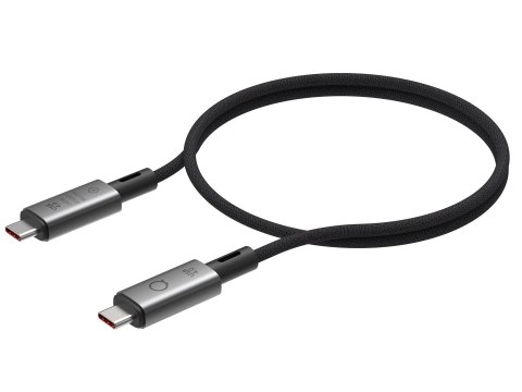 LINQ KABEL USB-C 4.0 THUNDERBOLT 4, PD 3.1 EPR 240W, 8K/60HZ, 40GB/S, 1 METR, W OPLOCIE