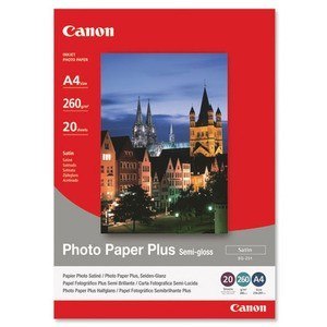 Canon Papier Canon SG-201 półbłyszczący Photo Paper Plus A4 20 arkuszy 1686B021