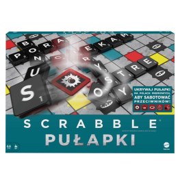 Scrabble Pułapki. Przewrotne płytki gra HMK73 p6 MATTEL