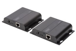 DIGITUS EXTENDER HDMI DO 120M PO CAT.5E/6 UTP LUB IP UHD 4K 30HZ HDCP 1.4 Z AUDIO (ZESTAW) DS-55122