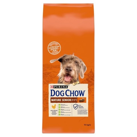 PURINA Dog Chow Mature Senior z kurczakiem - sucha karma dla psa - 14 kg