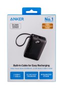 Powerbank Anker 335 20000mAh 22.5W z wbudowanym kablem USB-C