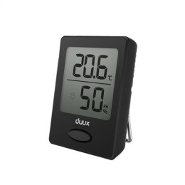 Duux | Sens | Czarny | Wyświetlacz LCD | Higrometr + termometr