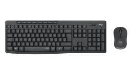 Zestaw bezprzewodowy Logitech MK295 Silent grafitowy