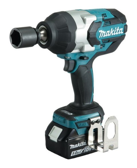 MAKITA KLUCZ UDAROWY 18V 3/4" 1050Nm 2x5,0Ah BEZSZCZOTKOWY MAKPAC DTW1001RTJ