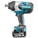 MAKITA KLUCZ UDAROWY 18V 3/4" 1050Nm 2x5,0Ah BEZSZCZOTKOWY MAKPAC DTW1001RTJ