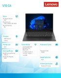 Lenovo Laptop V15 G4 82YU00UPPB W11Home 7520U/8GB/512GB/AMD Radeon/15.6 FHD/Black/3YRS OS