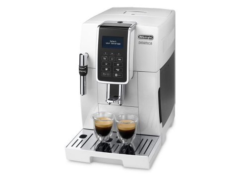 Ekspres ciśnieniowy DeLonghi ECAM 350.35.W (1450W; kolor biały) (WYPRZEDAŻ)