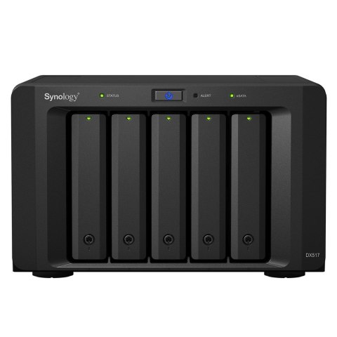 Expansion unit Synology DX517; Tower; 5x (3.5"/2.5" SATA HDD/SSD)