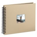 Hama Album 36x32 taupe czarne kartki