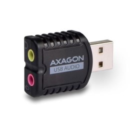 Karta dźwiękowa/Adapter dźwięku Axagon USB 2.0 48kHz/16-bit stereo Mini audio