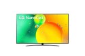 Telewizor 75" LG 75NANO763QA