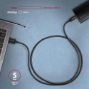 Kabel USB-C - USB-A USB 3.2 Gen 1 1m czarny Axagon