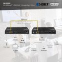 Digitus Przedłużacz/Extender HDMI 4K 60Hz 150m po skrętce Cat.6A/7/8 HDBaseT HDCP2.2 IR EDID PoC, zestaw