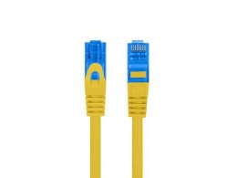 Lanberg Patchcord kat.6a S/FTP CCA 5.0m Żółty