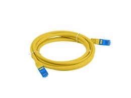 Lanberg Patchcord kat.6a S/FTP CCA 5.0m Żółty