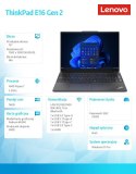 Lenovo Laptop ThinkPad E16 G2 21M5002CPB W11Pro 7735HS/16GB/512GB/AMD Radeon/16.0 WUXGA/Black/1YR Premier Support + 3YRS OS + CO2 Offse