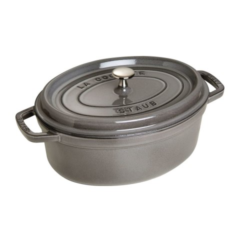 Garnek żeliwny owalny STAUB 40509-317-0 - grafitowy 4.2 ltr