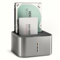 Stacja dokująca Axagon ADSA-DC USB-C 3.2 Gen1 do 2x SATA 6Gbps 2,5" SSD/HDD z funkcją klonowania