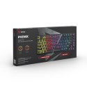 Savio Klawiatura mechaniczna bezprzewodowa PHENIX, Gateron Red Pro, Pudding