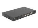 LANBERG SWITCH RACK 19" RSFE-24P-2C-360 24X 100MB POE+/2X COMBO GIGABIT 360W