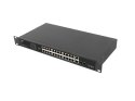 LANBERG SWITCH RACK 19" RSFE-24P-2C-360 24X 100MB POE+/2X COMBO GIGABIT 360W