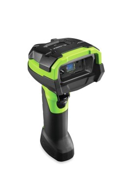 DS3608: RUGGED, AREA IMAGER, EXTENDED RANGE, CORDED, INDUSTRIAL GREEN, VIBRATION MOTOR