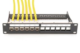 Kabel instalacyjny DIGITUS kat.7A, S/FTP, Dca, AWG22/1, LSOH, 500m, żółty, szpula