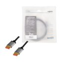 LogiLink Kabel DisplayPort 8K/60 Hz,DP/M do DP/M aluminiowy 2m