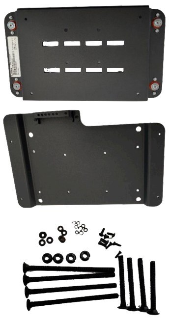 SHOCK AND VIBRATION DAMPENING MOUNTING BRACKET FOR FX9600