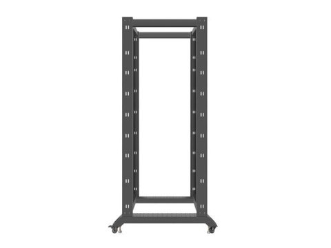 Lanberg Stojak Open rack 42U 600x1000 czarny