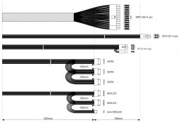 Zasilacz Akyga AK-B1-500 (500 W; Pasywne; 120 mm)