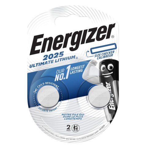 Bateria litowa mini Energizer Ultimate Lithium CR2025 x2