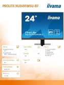 IIYAMA Monitor 24 cale XU2495WSU-B7 IPS,16:10,300cd,4ms,HDMI,DP,3xUSB(3.2), 1xUSB-c,2x2W,FlickerFree