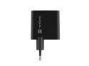 NATEC ŁADOWARKA NATEC RIBERA GAN 1X USB-A + 1X USB-C 65W CZARNA NUC-2145