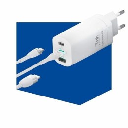 3MK Ładowarka sieciowa 65W 2xUSB-C+1xUSB-A GaN PD QC