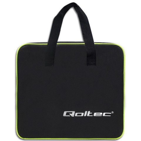 Qoltec Mobilna ładowarka do samochodu elektrycznego EV z regulacją 2w1 Typ2 | 11kW | CEE 5 PIN | LCD | 3 fazy | Przenona | Wallbox | 