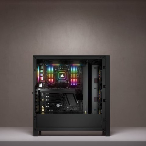 Obudowa Corsair iCUE 4000X RGB Mid-Tower ATX Tempered Glass Black (CC-9011204-WW)