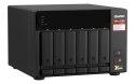 Qnap TS-673A-8G, Tower, 6 x 2.5"/3.5" SATA, AMD Ryzen V1500B 4C/8T, 8GB DDR4 (Max. 64GB), 2 x 2.5GbE, optional 10GbE, Single PSU