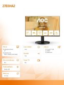 AOC Monitor 27B3HA2 27 cali IPS 100Hz HDMI Głośniki