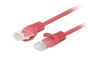 Lanberg Patchcord kat.6 UTP 3M 10-pack fluke passed czerwony